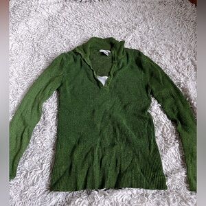 90s vintage green sweater